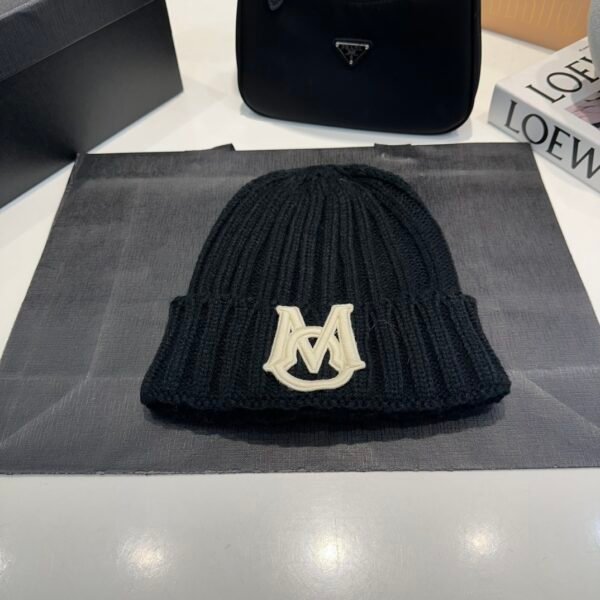 MCL Logo Beanie Black Knit - Hat