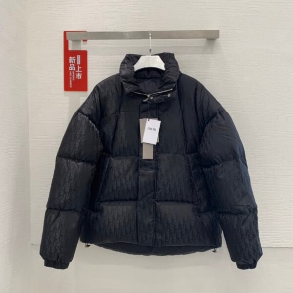 CD CD Oblique Puffer Jacket Black Oblique - Jacket