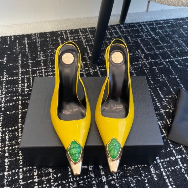 YSL Opyum Slingback Pumps - Heels