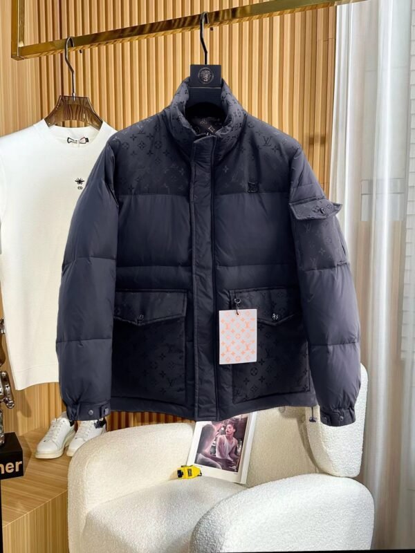 LV Monogram Puffer Jacket – Jacket – Red