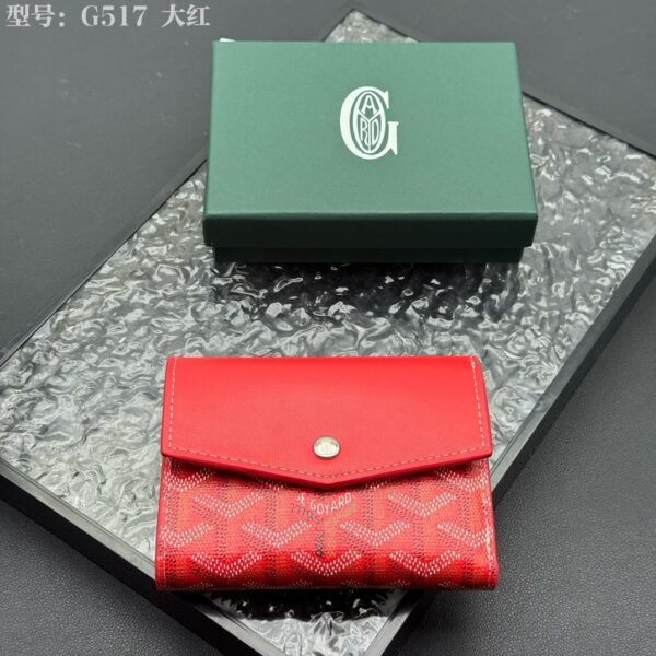 GYD Victoire Red GYDine Canvas - Wallet