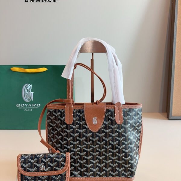 GYD Anjou PM Black GYDine Canvas - Bag