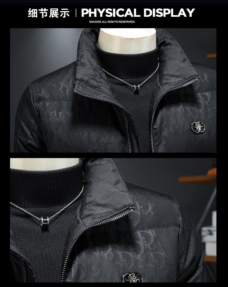 CD CD Oblique Down Jacket Black - Jacket - Image 6