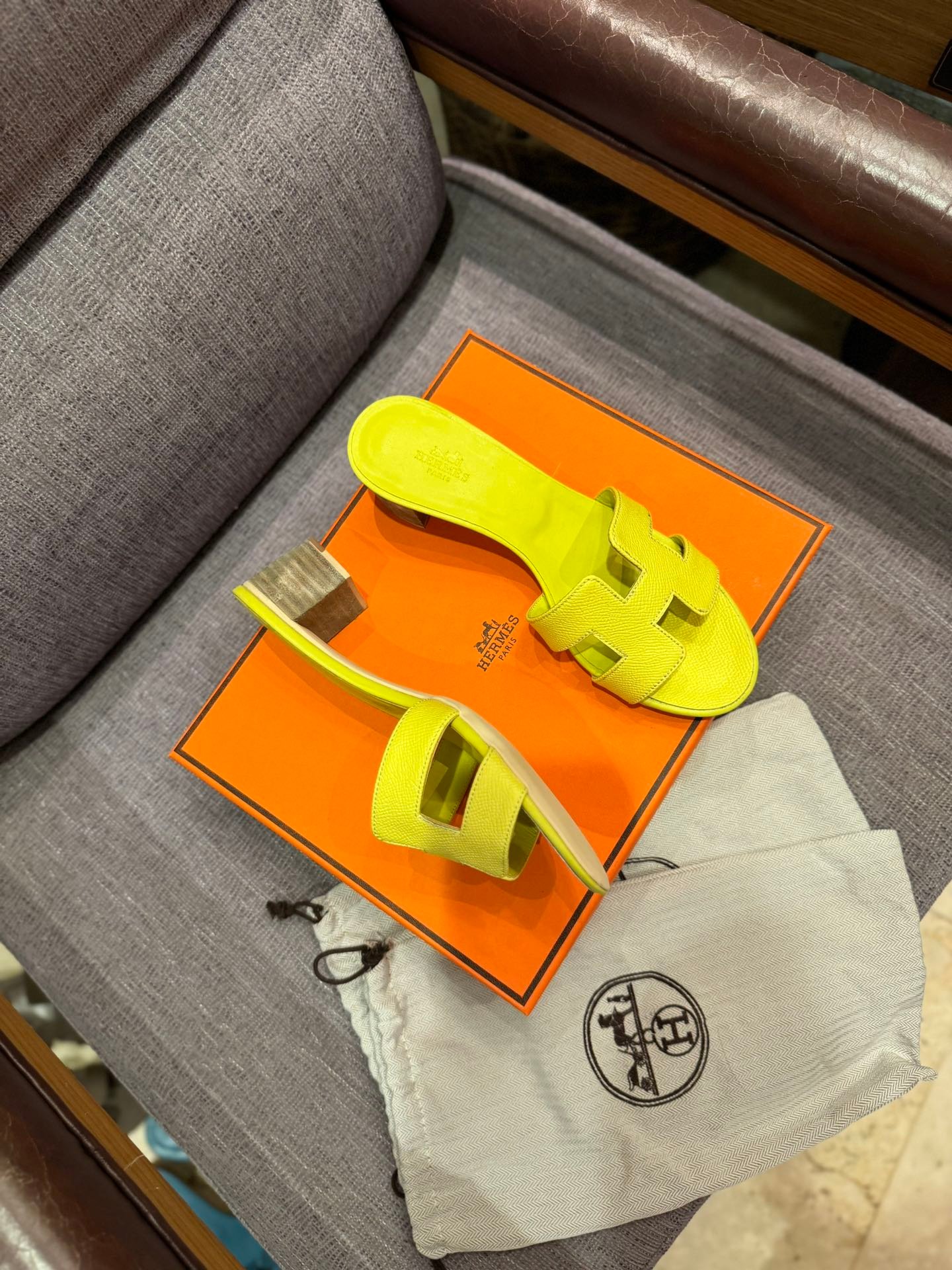 HM Oran Sandals Yellow - Sandals - Image 3