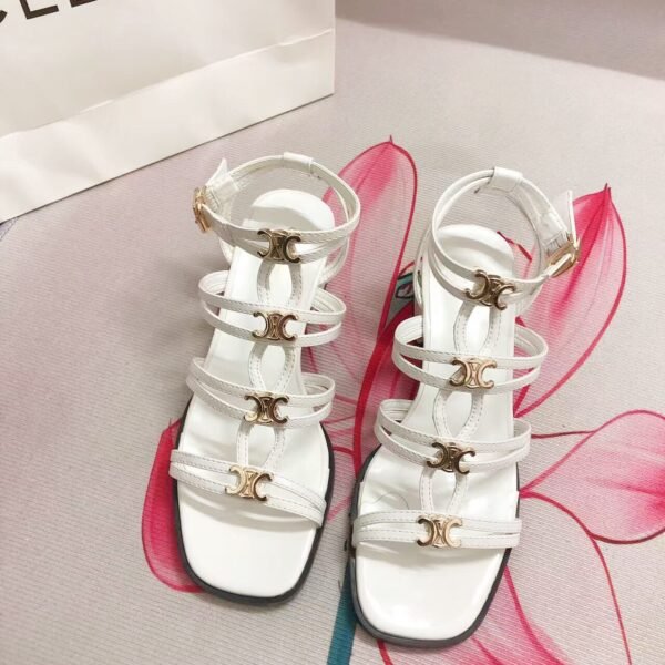 CEL Triomphe Strappy Sandals - Heels