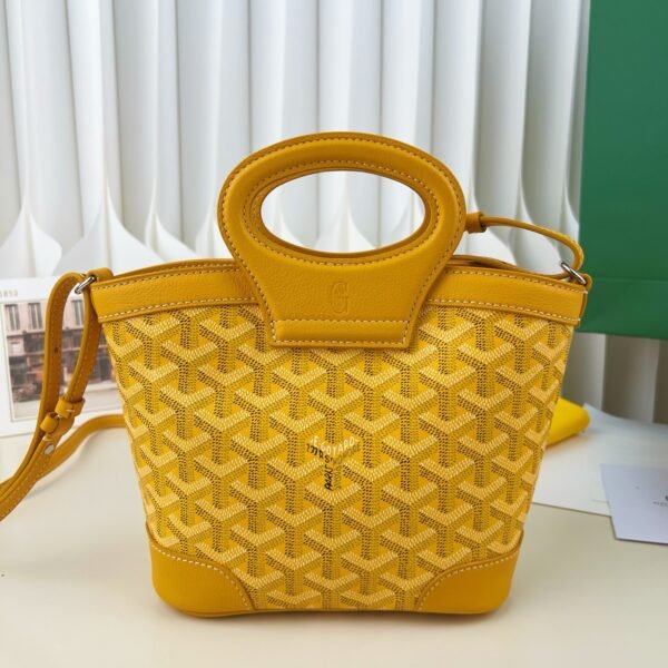 GYD Anjou Mini Yellow GYDine Canvas - Bag