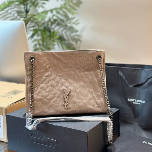 YSL Niki Medium Beige Leather - Bag