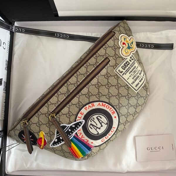 GG Ophidia GG Supreme Belt Bag - Belt Bag