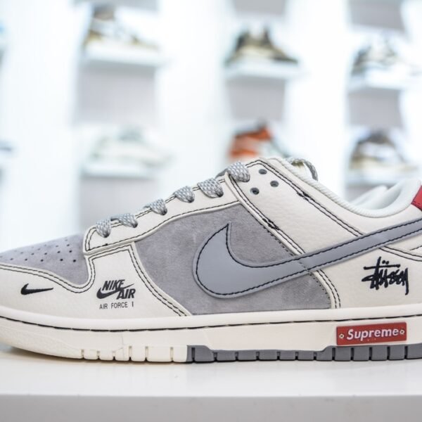 NK Air Force 1 Low x Stussy x Supreme - Sneakers