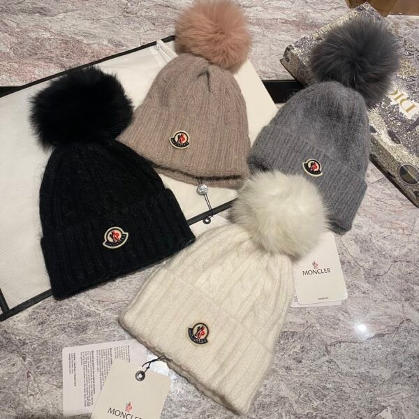 MCL Pom Pom Beanie Wool - Hat