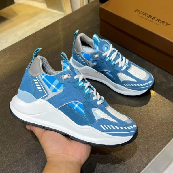 BBR Arthur Sneakers Blue Check - Sneakers