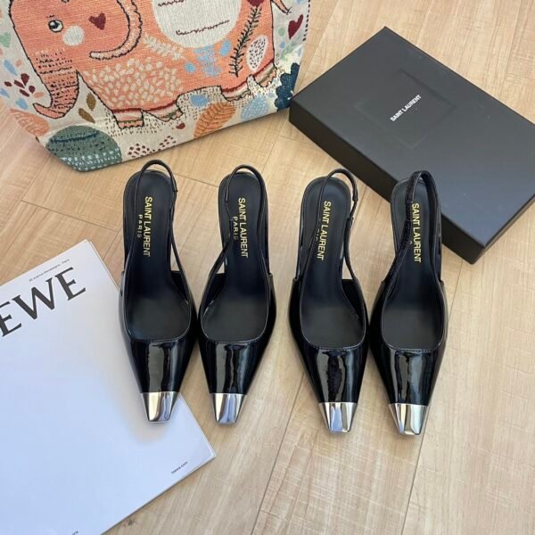 YSL Opyum Slingback Pumps - Heels