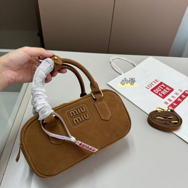 MIU Bowling Bag Small Suede - Bag