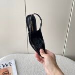 YSL Opyum Slingback Pumps – Scarpe con tacco – Nero