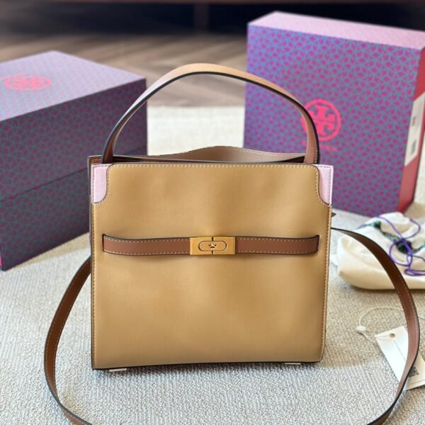 Cowhide IN Color tb woman's bag