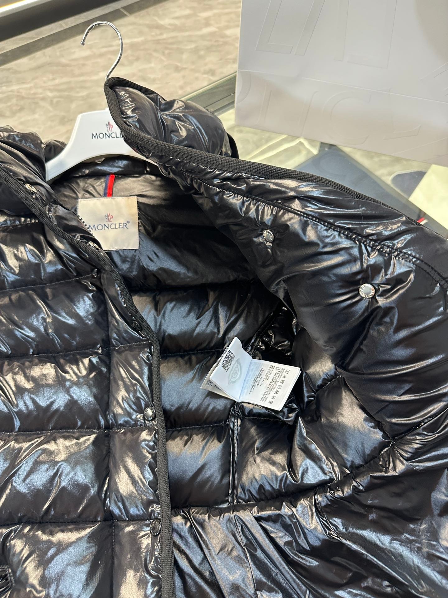 MCL Barbel Short Down Jacket Black - Jacket - Image 5