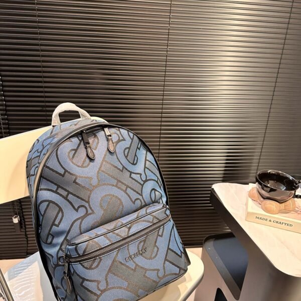BBR Monogram Jacquard Backpack - Backpack