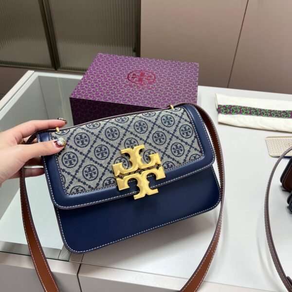 TB Small Gold Brick Chain Bag