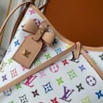 LV Loop Hobo Multicolor Monogram – Bag – Red