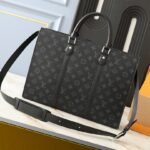 LV Sac Plat Monogram Eclipse – Bag – Black