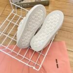 MIU Matelassé Sneakers – Sneakers – White