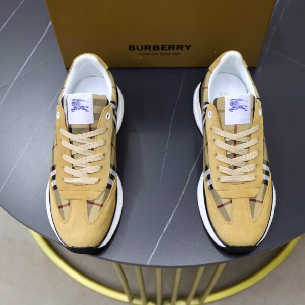 BBR Vintage Check Sneakers Beige Check - Sneakers