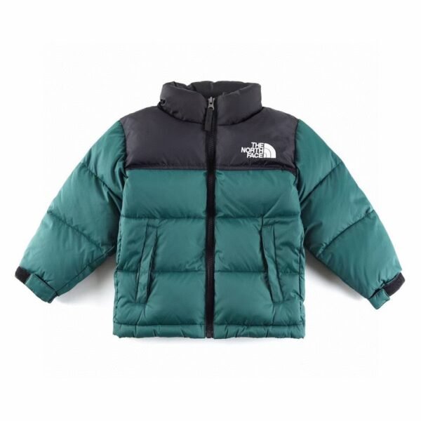 TNF Nuptse Jacket Green/Black - Jacket