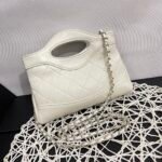 CC 31 Bag White Leather – Borsa