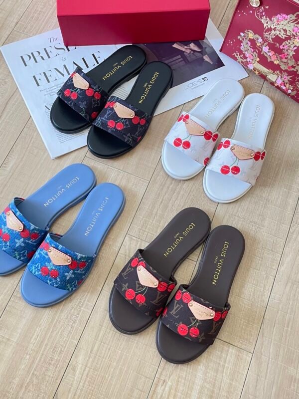 LV Paseo Flat Comfort Mule Various – Claquettes