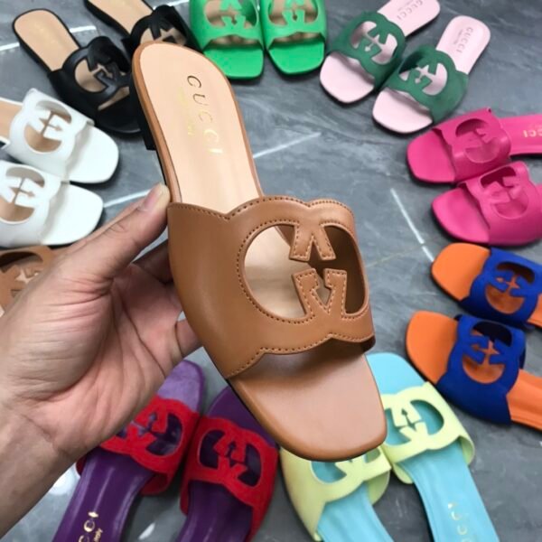 GG Double G Slide Sandals - Slides