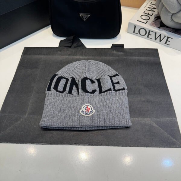 MCL Logo Beanie Grey Wool - Hat