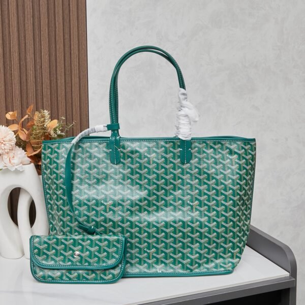 GYD Saint Louis PM Green GYDine Canvas - Bag