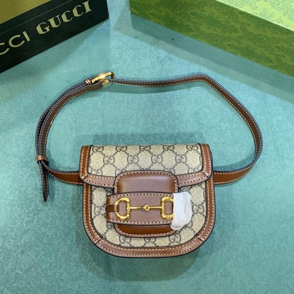 GG Horsebit 1955 GG Supreme Canvas - Bag