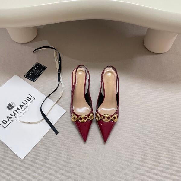 GG Slingback Pump with Horsebit - Heels