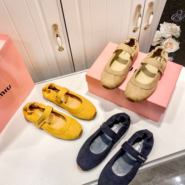 MIU Ballerina Flats - Shoes