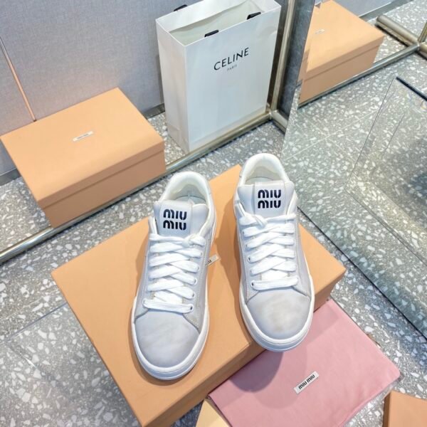 MIU Distressed Sneakers - Sneakers