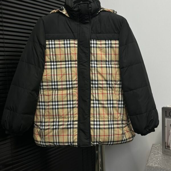 BBR Reversible Vintage Check Puffer Jacket - Jacket