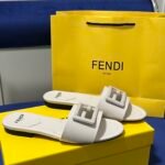 FD FF Buckle Flat Sandals – Sandals