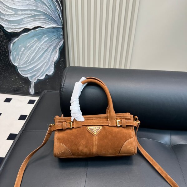 PR Cleo Brown Suede - Bag