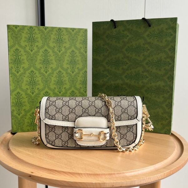 GG Horsebit 1955 Mini GG Supreme Canvas - Bag