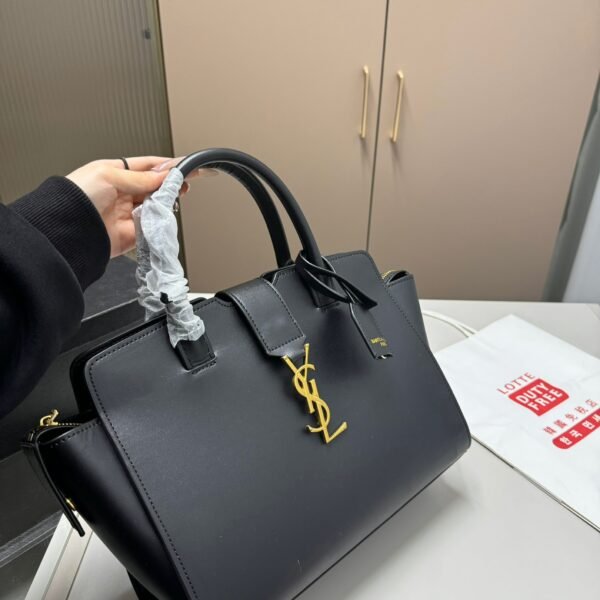 YSL Sac De Jour Large Black Leather - Bag