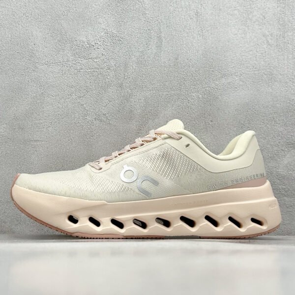 ON Cloudmonster White/Pink - Sneakers