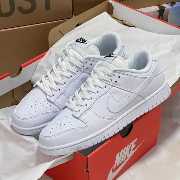 NK Dunk Low White - Sneakers