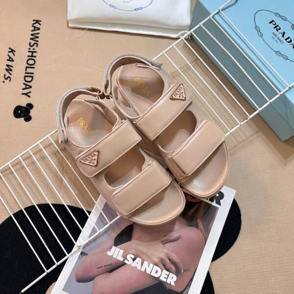 PR Logo Plaque Sandals - Sandals