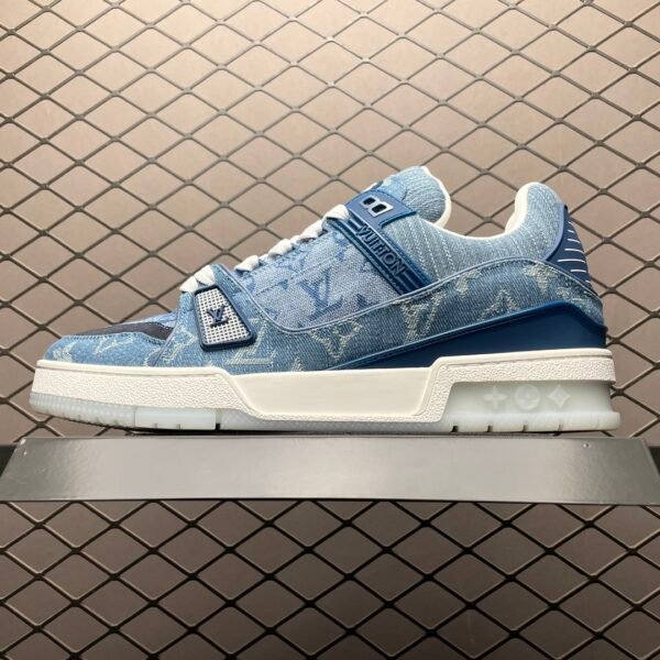 LV Trainer Sneaker Denim - Sneakers