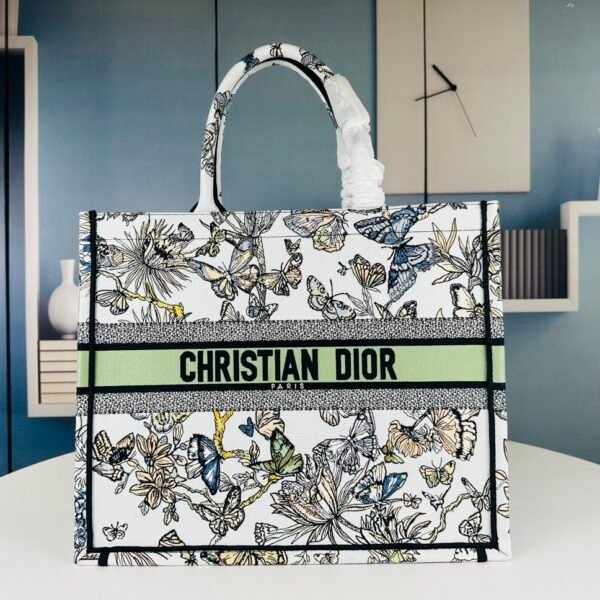 CD Book Tote Butterfly Embroidery - Bag