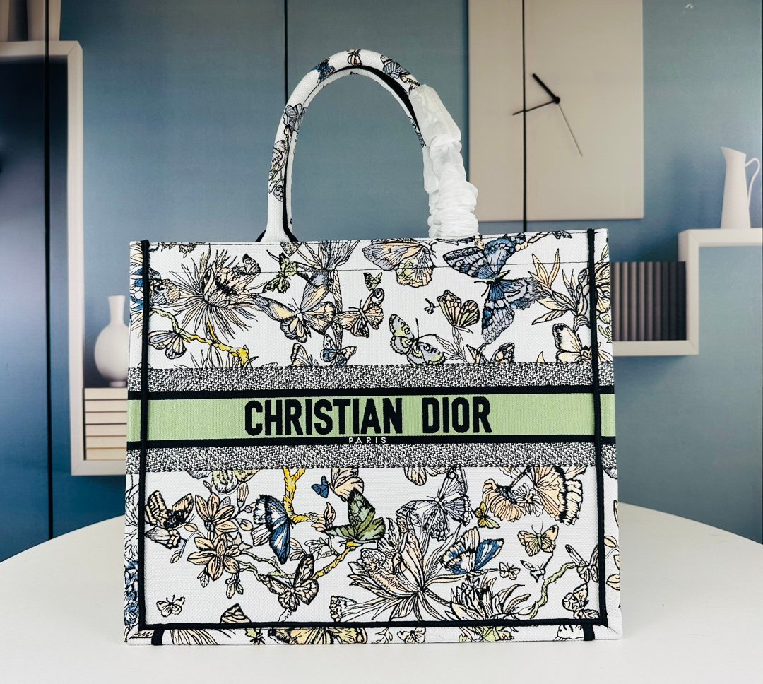 CD Book Tote Butterfly Embroidery - Bag