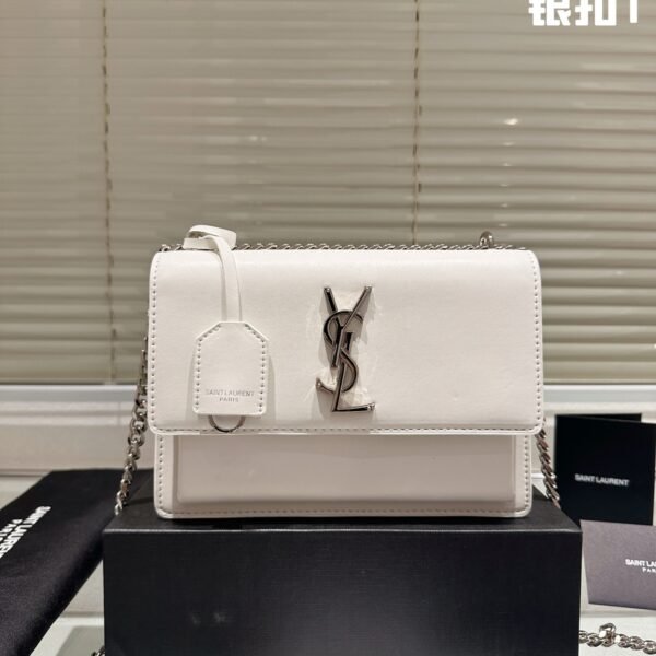 YSL Kate Small White Leather - Bag