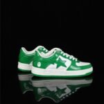 BAPE Bape Sta Green/White – Sneakers