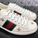 GG Ace Embroidered – Sneakers – White